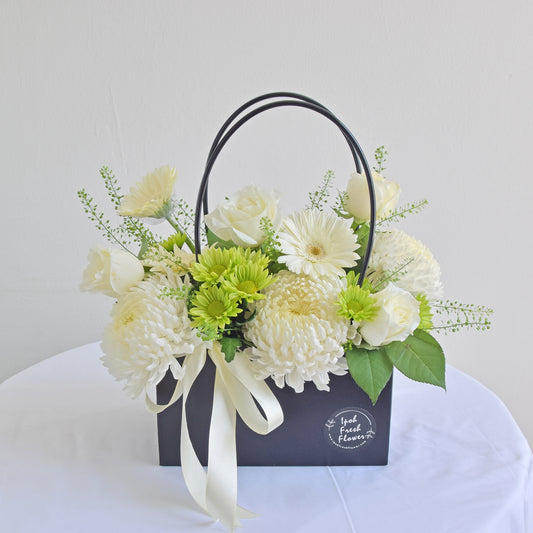 Pureheart| Fresh Flower Basket| Same Day Delivery