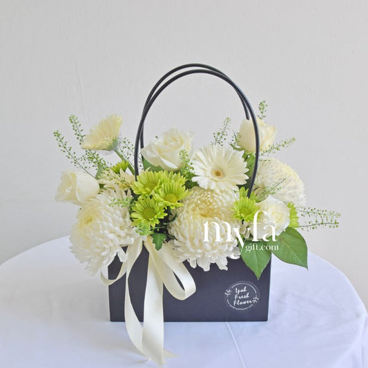 Pureheart| Fresh Flower Basket| Same Day Delivery Taiping