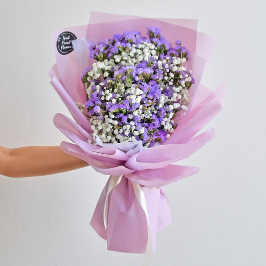 Purple Statice | Dry Everlasting Bouquet| Same Day Delivery