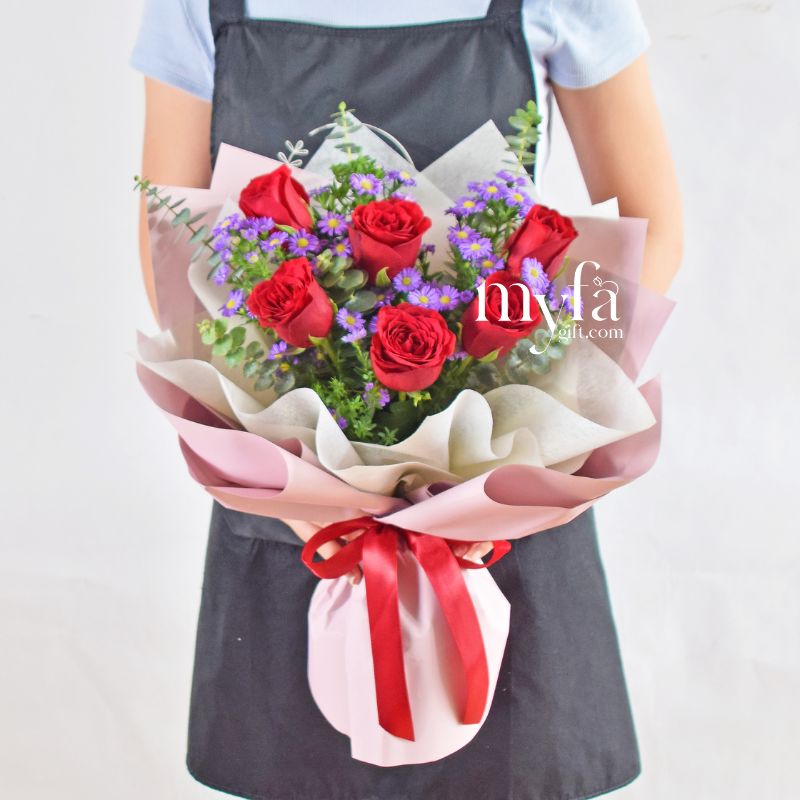 Roman| Fresh Flower Bouquet| Same Day Delivery