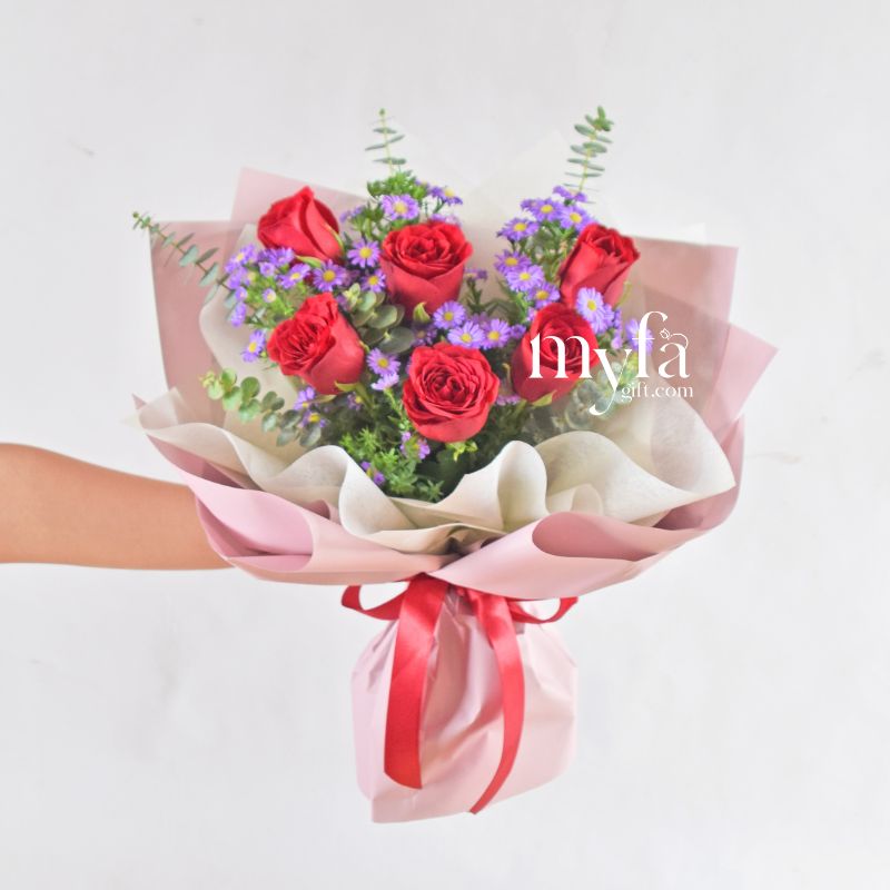 Roman| Fresh Flower Bouquet| Same Day Delivery