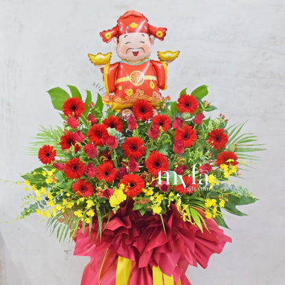 Ruby Jubilee | Fresh Flower Opening Stand| Same Day Delivery