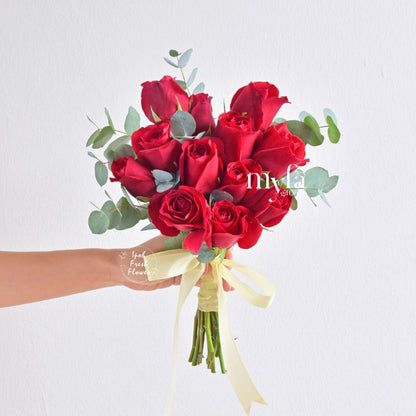 Sincerity Bridal With Boutonniere| Flower Bouquet For Wedding & ROM