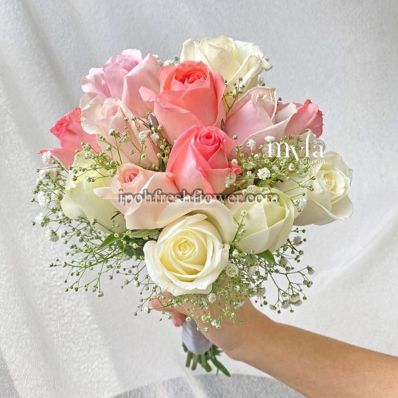 Sophia Bridal Bouquet| Flower Bouquet For Wedding & ROM