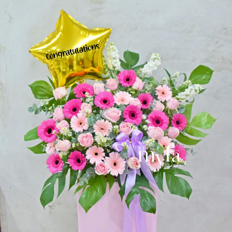 Star Performer | Fresh Flower Opening Stand| Same Day Delivery