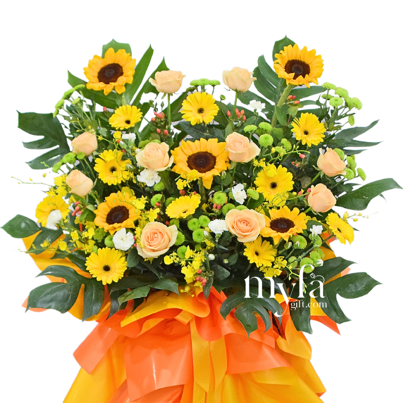 Sunny Achievement| Opening Fresh Flower Stand| Same Day Delivery