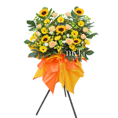 Sunny Achievement| Opening Fresh Flower Stand| Same Day Delivery