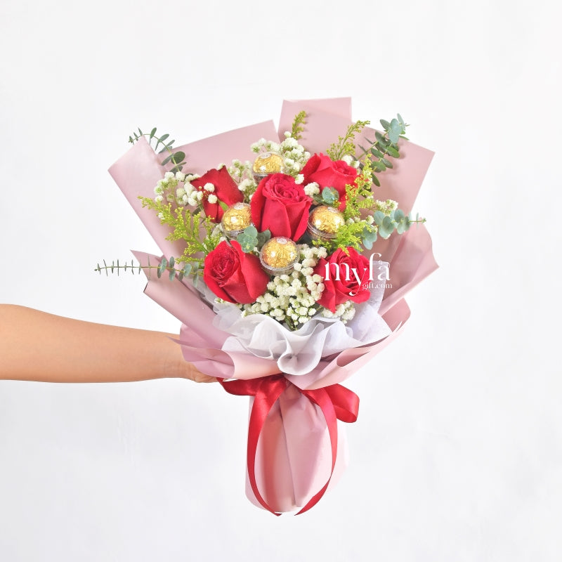 Sweet Bloom| Chocolate Bouquet| Same Day Delivery