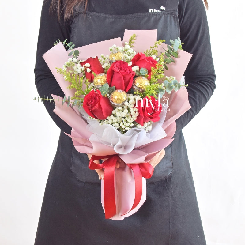 Sweet Bloom| Chocolate Bouquet| Same Day Delivery