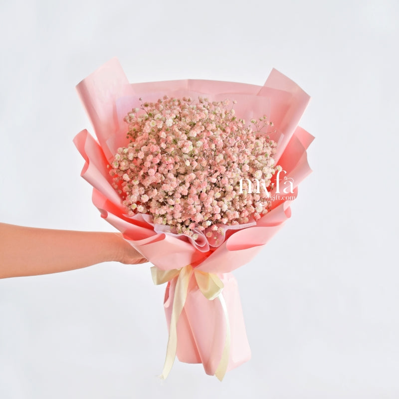 Sweet Candy Baby Breath| Dry Everlasting Bouquet| Same Day Delivery