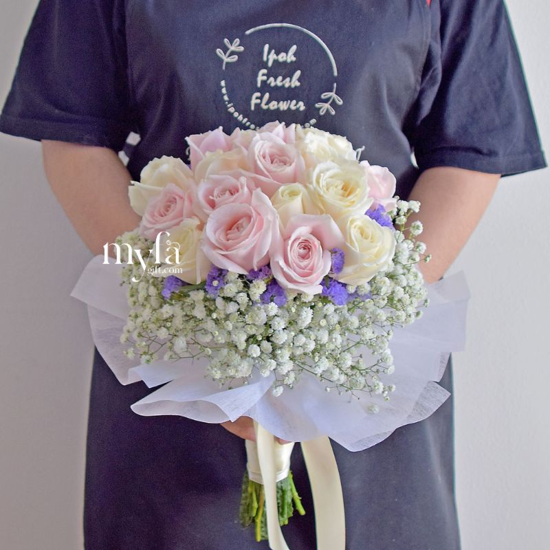 Wenndy Bridal Bouquet| Flower Bouquet For Wedding & ROM