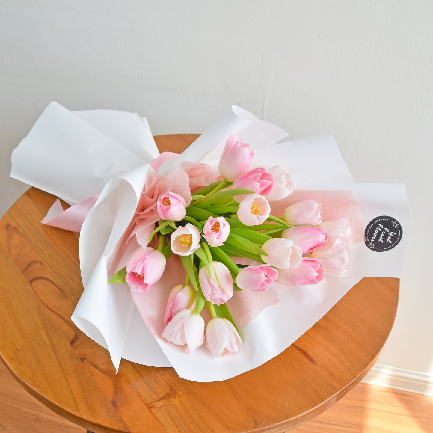 Yonina Pink Tulip Bouquet | Valentine's Fresh Flower Bouquet| Same Day Delivery