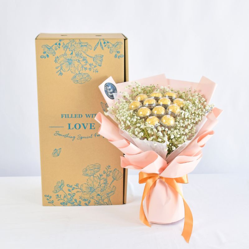 Sweet Bites | Valentine's Chocolate Bouquet| Same Day Delivery